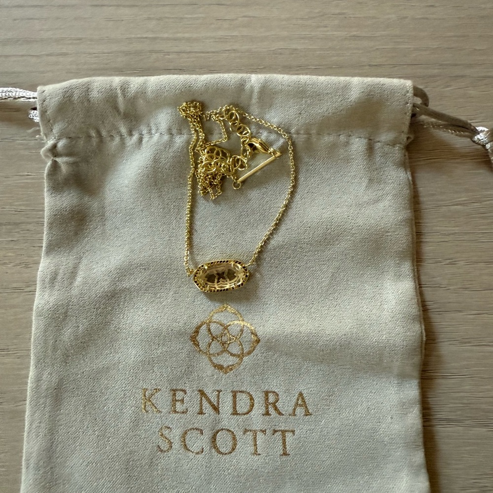 Kendra Scott Elisa Gold Pendant Necklace
